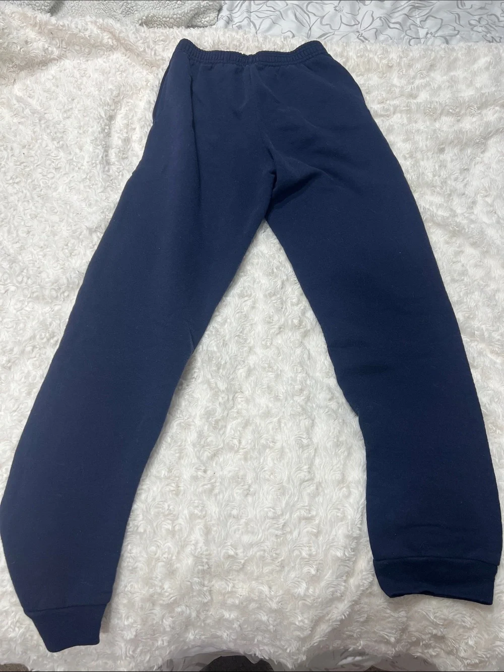 Kids Hanes Navy Blue Jogger Pants